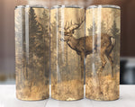 Deer Hunting 20 Oz Tumbler Wrap