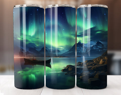 Northern Light Tumbler Wrap