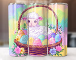 Easter Lamb 20 Oz Tumbler Wrap