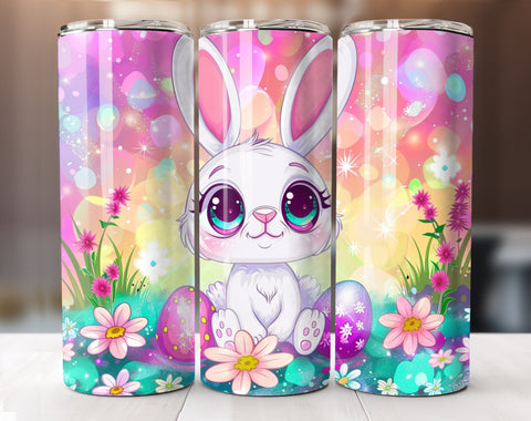 Easter Bunny 20 Oz Tumbler Wrap