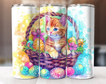 Easter Kitten 20 Oz Tumbler Wrap