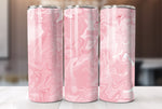 Pink Marble Tumbler Wrap