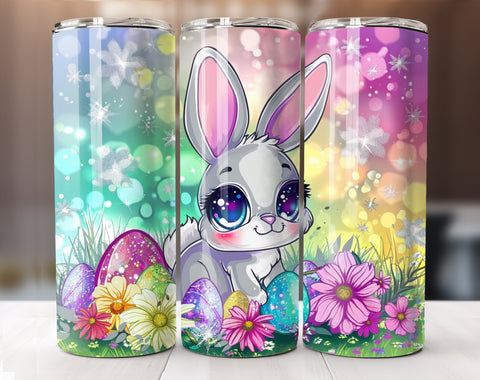 Easter Bunny 20 Oz Tumbler Wrap