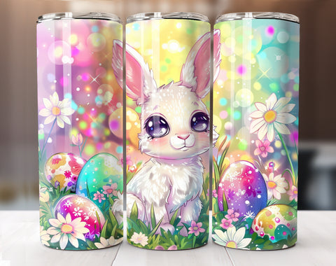 Easter Bunny 20 Oz Tumbler Wrap