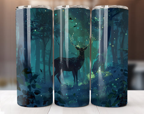 Deer Hunting 20 Oz Tumbler Wrap