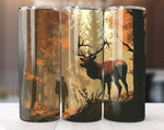 Deer Hunting 20 Oz Tumbler Wrap