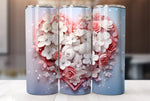 Valentine's Day 20 Oz Tumbler Wrap