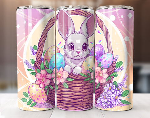 Easter Bunny 20 Oz Tumbler Wrap