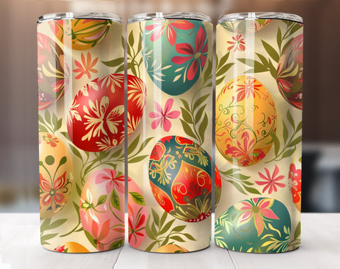 Easter Eggs 20 Oz Tumbler Wrap