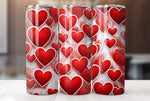 Valentine's Day 20 Oz Tumbler Wrap