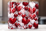 Valentine's Day 20 Oz Tumbler Wrap