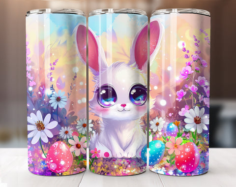 Easter Bunny 20 Oz Tumbler Wrap