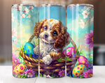 Easter Puppy 20 Oz Tumbler Wrap