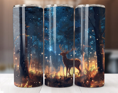 Deer Hunting 20 Oz Tumbler Wrap