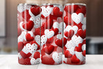 Valentine's Day 20 Oz Tumbler Wrap