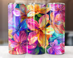 Spring Floral Tumbler Wrap