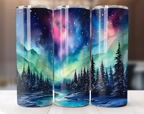 Northern Light Tumbler Wrap