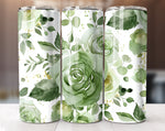 Watercolor Flower 20 Oz Tumbler Wrap