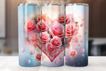 Valentine's Day 20 Oz Tumbler Wrap