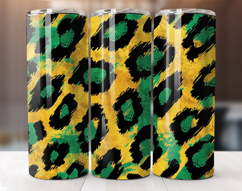 Leopard Print 20 Oz Tumbler Wrap