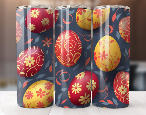 Easter Eggs 20 Oz Tumbler Wrap