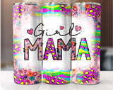 Girl Mama Mother's Day Tumbler Wrap Template