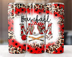 Baseball Mom Tumbler Wrap Template