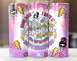 Rockin' Motherhood Tumbler Wrap Template