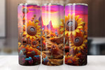 Sunflower 20 Oz Tumbler Wrap