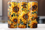 Sunflower 20 Oz Tumbler Wrap