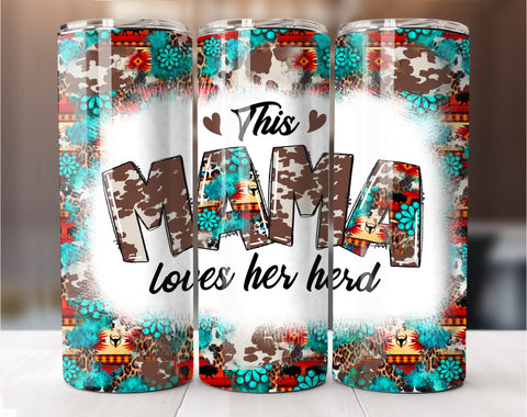 Mama Tumbler Wrap Template