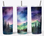 20 Oz Northern Lights Tumbler Wrap