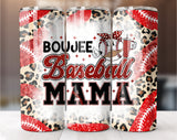 Boujee Baseball Mama Tumbler Wrap Template