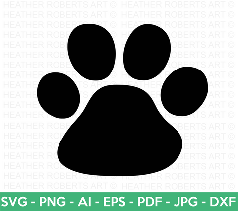 Paw Print SVG