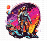 Psychedelic Astronaut PNG