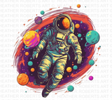 Psychedelic Astronaut PNG