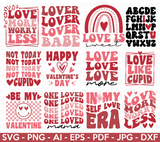 Retro Valentines SVG Bundle