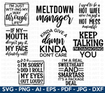 Sarcastic SVG Bundle