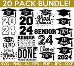 Graduation 2024 SVG Bundle