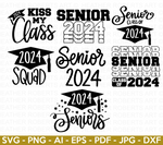 Graduation 2024 SVG Bundle