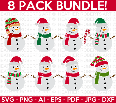 Snowman SVG Bundle