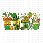 St Patrick's Day Coffee Drinks PNG