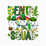 St Patrick's Day Dental Squad PNG