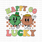 St Patrick's Day Happy Go Lucky PNG