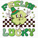 St. Patrick's Feeling Lucky PNG