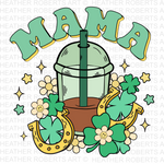 St. Patrick's Day Mama PNG