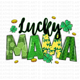 St Patrick's Day Lucky Mama PNG