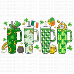 St. Patrick Retro Obsessive Cup Disorder PNG