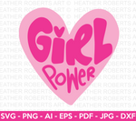 Girl Power SVG