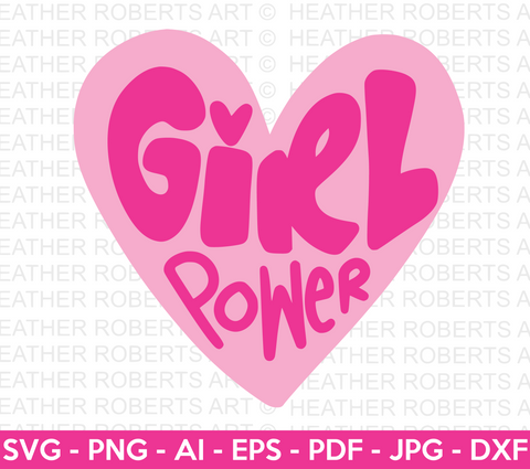 Girl Power SVG